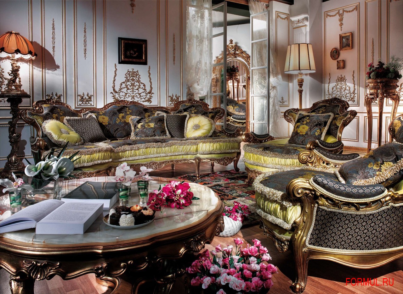 Гостиная Asnaghi Interiors Faby
